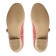 Folk women's shoes, insole length 18.5 cm, red color