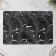 Set of serving napkins "Mirage", 4 pcs, 30 × 45 cm, black color