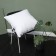 The pillow is low, size 70x70 cm, color mix