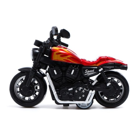 Metallic motorcycle "Flame", mix-1