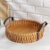 Breakfast Breeds Breakfast Procureus "Array", with handles made of artificial leather, d = 35 cm