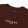 Female T-shirt, brown-bearded color, ONE SIZE (42-46)