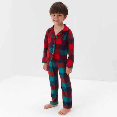 New Year. PAZHAMA Children's KAFTAN XMAS MOOD, size 34 (122-128 cm)-6