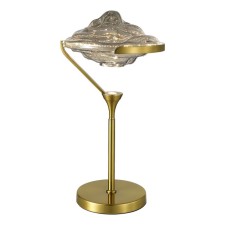 ST LUCE bedside lamp. SL6115.304.01. Amara. 1x19 W, LED, 3000K, 1520 LM, 30x30x50 cm, brass color