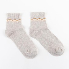 Women's socks collorista, gray color, size 38-40 (25 cm)