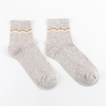 Women's socks collorista, gray color, size 38-40 (25 cm)