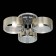 Ceiling EVOLUCE lamp. SL483.702.03. Foresta. 3x40 watts, E27, 60x60x20 cm, chromium color
