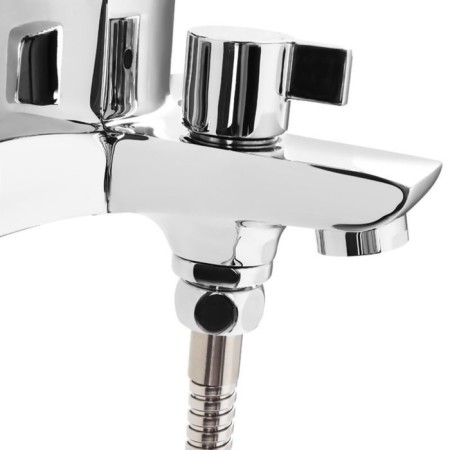 Milardo Atlantic ATLSBC0M02 bath mixer, pour 135 mm, chrome-9