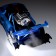 Radio controlled machine Smoke, smoke effect, light, blue color