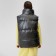 Children's minaku vest, gray color, height 128 cm