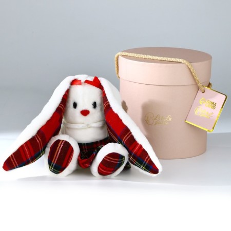 Soft toy Bunny "LI Schoolgirl", hare-1