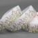 Republic tape "Field flowers", 25 mm, 23 ± 1 m, white/gold color