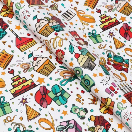 Paper Packe Glossy "Treats", 70 x 100 cm-1