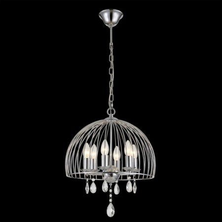 Evora Causte 6x60W E14 Chrome 42x42x28cm-1