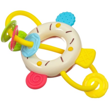 A set of rattles "Sweets", with elastic elements, 6 pcs, crumb I-13
