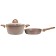 Set of dishes No. 1 Panair Barbara Max, induction, removable handle