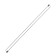 The knitting needles are straight, metal, 35 cm/2.0 mm