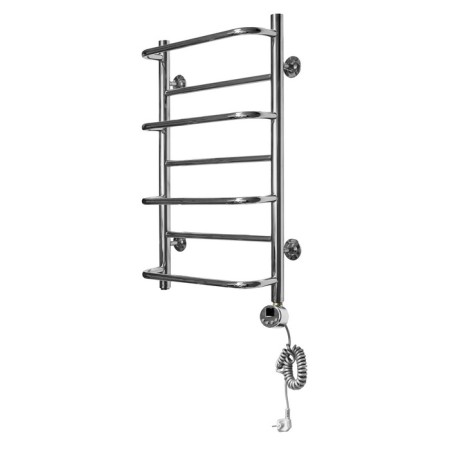 Domoterm electric heated towel rail "Orpheus", 400 x 700 mm, 7 crossbars, right, chrome-1