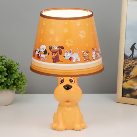 Bobik table lamp E14 15W orange 18x18x32 cm Risalux-1