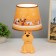 Bobik table lamp E14 15W orange 18x18x32 cm Risalux