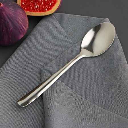 A spoon of a teaspoon "New Gastro", length 13.8 cm, thickness 1.2 mm