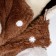 New Year's costume "Deer", XXL (DS 40, OG 52 cm), brown