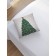 Decorative pillowcase "Emergency Christmas tree", on a zipper, size 45x45 cm