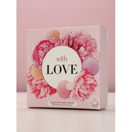 A set of bath bombs "with love", 9 pcs 40 g-4