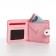 Wallet on the button, the color is white