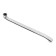 Pour for the Zein mixer, 3/4 ", curved, stainless steel, 40 cm, aerator plastic