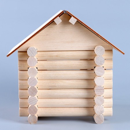 Designer "Collect a house from logs No. 2"-3