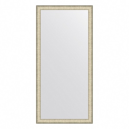 EvoFORM mirror in the baguette frame, 59 mm, 73x153 cm, brushed silver color