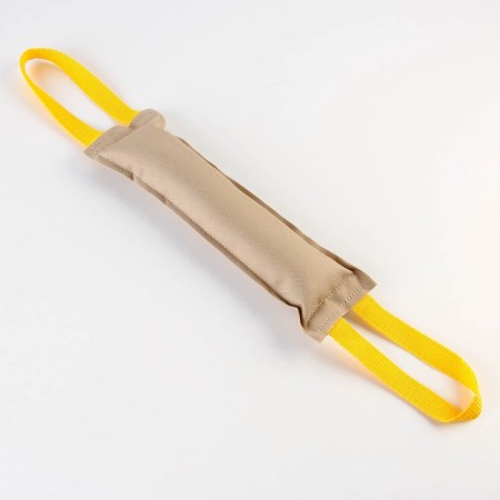A toy-mitant with 2 handles, canvas, 28 x 8 cm-4