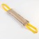 A toy-mitant with 2 handles, canvas, 28 x 8 cm