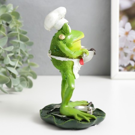 Souvenir Polystone "Frog - cook/policeman" mix 14.5x9.5x8 cm-2