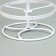 Steering stand "Turnip", 4 tiers, metal, 15 × 15 × 35cm, white color