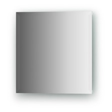 Mirror tiles with fake 15 mm, square 30 x 30 cm, silver EvoForm