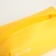 Lightning cosmetic bag, yellow color