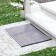 Mature mature moisture, ribbed, “standard”, 60 × 90 cm, gray color is gray