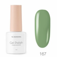 TNL Professional Mini Gel-Lygs “8 Senses”, No. 167 Basil, 6 ml