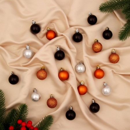 Set of balls plastic D-3 cm, 20 pcs "Baby in the star" Dark Mix