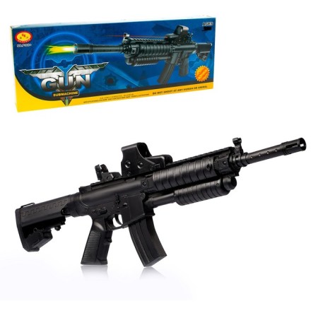 Pneumatic automatic "M4", with laser and sight