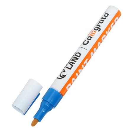 Marker-painting (varnish) Tip of bullet-shaped 4 mm, blue (price per pcs)-2