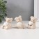 Souvenir Ceramics "Bear with pillows" mix 7x5x4.5 cm
