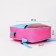 Baby backpack on lightning, 1 outer pocket, insert mix, pink color