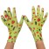 Garden gloves, polyester, with nitrilum coating, size 9, "berries", Garden show