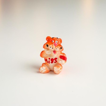 Souvenir Polystone "Tiger Strim-Romantic" mix 3.5x1.5x3 cm-1