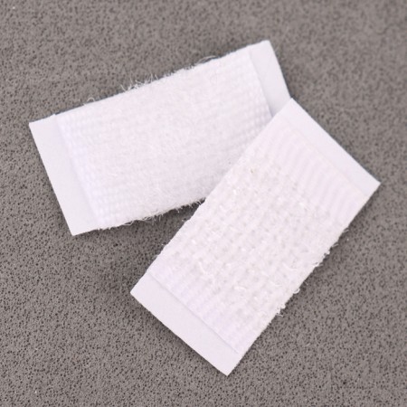 Velcro adhesive base "rectangle", set of 30 pcs., Size 1 pcs: 1 × 1.6 cm-6