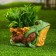 Figure Kashpo "Little Toad" 15x19cm