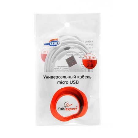 CablexPert CCP-MUSB2-ambM-6W, microUSB-USB, 1.8 m, charging + data transfer-2